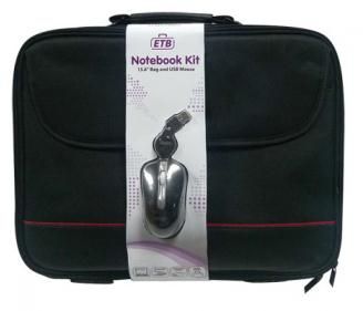 Eminent EM2505 15.6 inch Laptop Briefcase - Black
