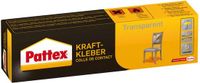 Pattex Kraftkleber Transparent, Kontaktkleber, Tube 50g
