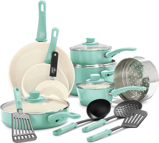 Merkloos Non-stick Cookware Set - Frying Pan Set, PFAS-free, Dishwasher Safe