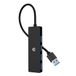 OOTDAY USB C Ethernet-adapter, 4-in-1 USB C multiport met snelle gegevensoverdracht, USB 3.0 USB-uitbreiding, compatibel met desktopcomputers en andere laptops