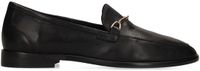 Manfield - Dames - Bruine leren loafers - Maat 41
