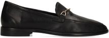 Manfield - Dames - Bruine leren loafers - Maat 41