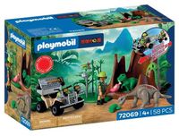 PLAYMOBIL Dinos, La tanière des dinosaures, Pack d'action, 58 pièces, à partir de 4 ans