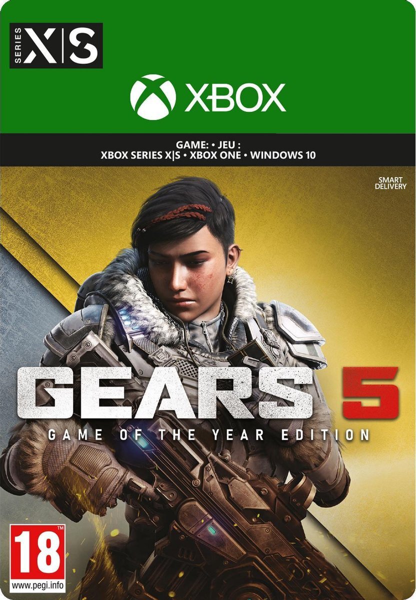 Microsoft Gears of War 5: Game of the Year Edition - Xbox Series X & Xbox One & Windows 10 Download