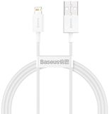 Baseus CALYS-A02 mobiele telefoonkabel Wit 1 m USB A Lightning
