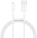 Baseus CALYS-A02 mobiele telefoonkabel Wit 1 m USB A Lightning