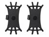 GENVIQ Support de téléphone pour vélo 2-Pack – Support universel en silicone pour smartphone – Noir