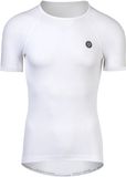 AGU Base Layer SS - Fietsondershirt - Unisex - Wit - S/M - Naadloos - Ademend - Sneldrogend - Polygiene - Thermo-regulerend