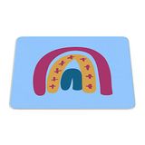 Bonamaison Muismat, rechthoekig, digitaal bedrukt, antislip onderkant, voor kantoor en thuis, afmetingen: 22 x 18 cm