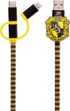 Merkloos Harry Potter Hufflepuff Scarf Charging Cable