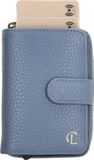 Charm London Washington Creditcard etui - Babyblauw