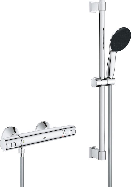 GROHE QuickFix Precision Start doucheset - Waterbesparend - Chroom