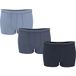 ESMARA MEN Boxer homme, 3 pièces. (noir/bleu marine/bleu, XXL)