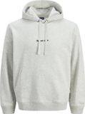 Jack & Jones Trui Jornorrebro Emb Sweat Hood Noos 12282861 White Melange Mannen Maat - XL