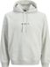 Jack & Jones Trui Jornorrebro Emb Sweat Hood Noos 12282861 White Melange Mannen Maat - XL