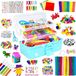 Knutselset enfants 4-8 ans - Matériaux d'art et d'artisanat - Craft kit - Rangement
