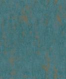 City Romance Luxe Blauw-Gouden Behang – Modern & Elegant Design – 10m x 53cm – Voor Woonkamer, Slaapkamer & Meer