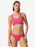 ELLE Brasilslip Lace Dames M Lilac, royal blue, hot pink