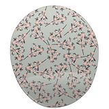 Bonamaison, Ergonomische muismat met polssteun, digitaal bedrukte muismat tegen schede problemen, antislip onderkant, voor kantoor en thuis, afmetingen: 20 x 23 cm