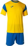 Joma Phoenix Voetbalset Korte Mouw Heren - Geel / Royal | Maat: 2XL