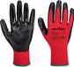 Portwest Flexo Grip Nitril Handschoen - Rood/Zwart - XL