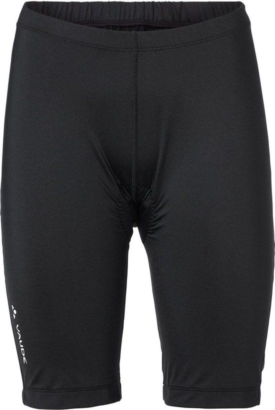 Vaude Matera Tights II Fietsbroek Kort Dames Zwart Maat M