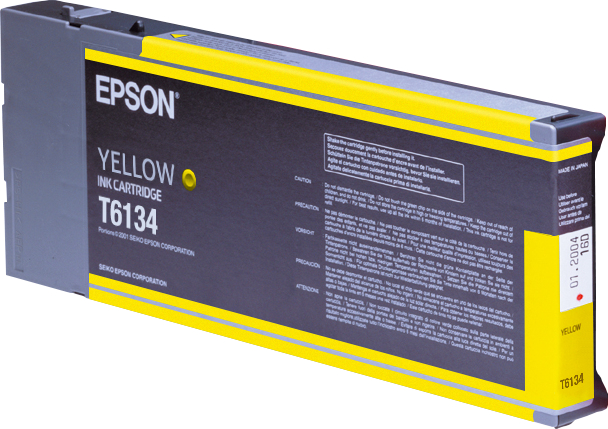 Epson inktpatroon Yellow T613400 single pack / geel