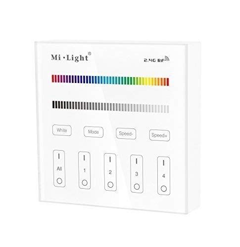 LIGHTEU B3 Wireless 2.4G RF 4 Zones RGB/RGB Smart Panel Controller