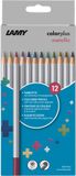 Lamy Color Plus Metallic Kleurpotloden - 12 stuks