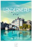 La Loutre puzzle LANDERNEAU Fil de l'Eau - 1000 pièces puzzle