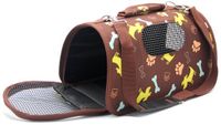 Unyqoos® Transporttas voor huisdieren - Bruin, Maat M