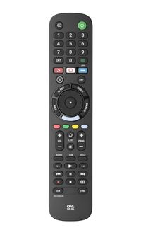 One For All URC 4912 Fernseh-Ersatzfernbedienung für Sony Fernseher - Schwarz