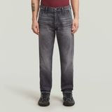 G-Star Morry Tapered Chino Heren Jeans 30/32 Katoen Faded Scoria Grey