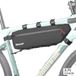 Sac de cadre de vélo étanche avec une capacité de 2,7 L