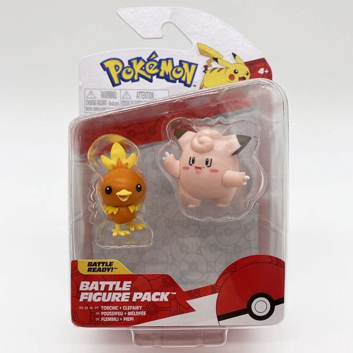 Roblox Pokemon Battle Figure Pack - Torchic & Clefairy