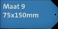 HF2 Label HF2 karton Nr9 200gr, 75x150mm 1000 st, Chamois