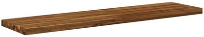 vidaXL Tafelblad Rechthoekig 110 x 30 x 3,2 cm Naturel Glas