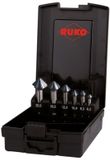 RUKO 102790EPRO Kegelverzinkboorset 6-delig 6.3 mm, 8.3 mm, 10.4 mm, 12.4 mm, 16.5 mm, 20.5 mm HSS