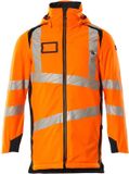Mascot Accelerate Safe Parka 19030-449 - haute visibilité orange/bleu marine foncé - 4XL