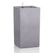 LECHUZA Canto Stone 40 Box Planter - Indoor/Outdoor - Grey - 29L