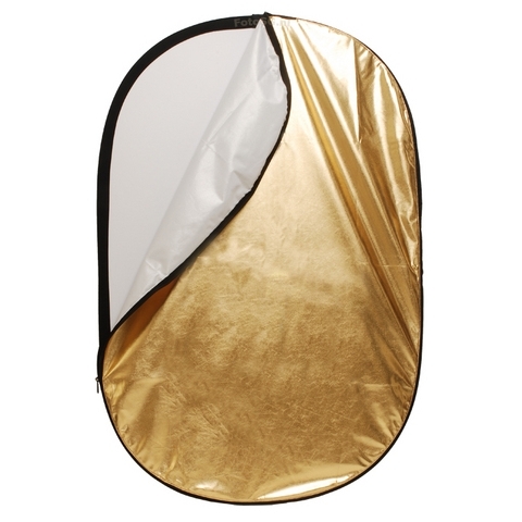 Linkstar Reflectiescherm 2 in 1 R-6090GS Goud/Zilver 60x90 cm