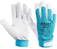 HAZET 1987N-3 Echt lederen werkhandschoenen - Maat L