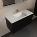 Mondiaz Aivy meuble lavabo Talc 1 trou de robinet 100 cm Urban