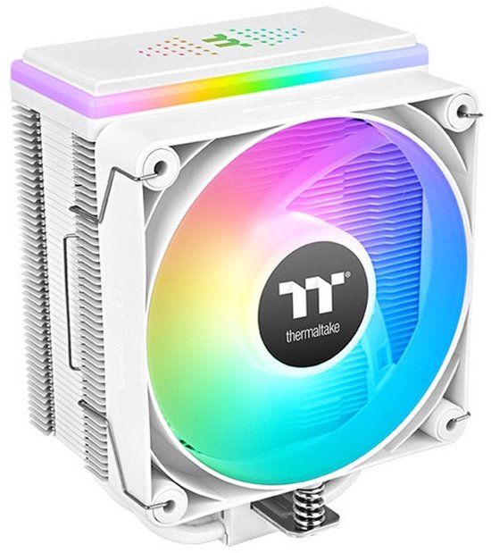 Thermaltake ASTRIA 400 ARGB - Processor Koeler - CPU Luchtkoeler - 120mm - PWM 500-1800 RPM - Wit