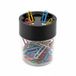 D.RECT Magnetische paperclipdispenser met 100 ronde paperclips