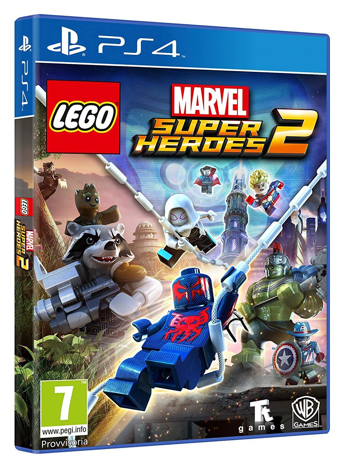 Warner Bros. Interactive Lego Marvel Super Heroes 2 - PS4 - Italiaans