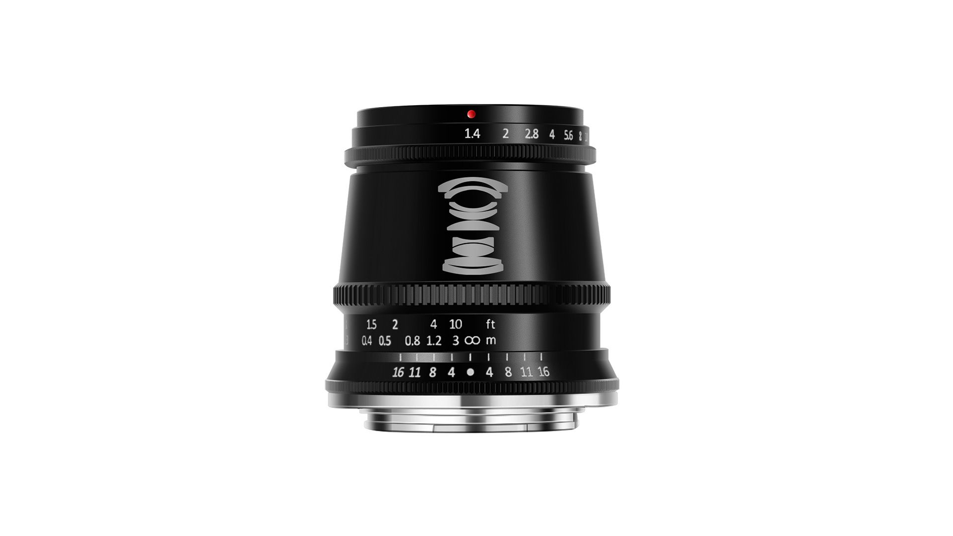 TTArtisan 17mm F1.4 APS-C Lens for Micro Four Thirds (MFT) - Black