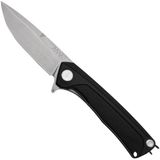 ANV: Acta Non Verba ANV Knives Z100 BB VZ100-051 Stonewashed Sleipner, Black GRN, zakmes