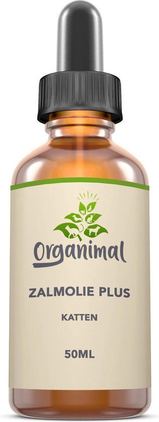 Organimal - Zalmolie Plus 50ml - Katten