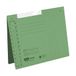 ELBA 100560082 pendelmappen 50 stuks Ambachtelijke binding en sleufstansen in voordeksel 250 g/m² Manila-karton groen